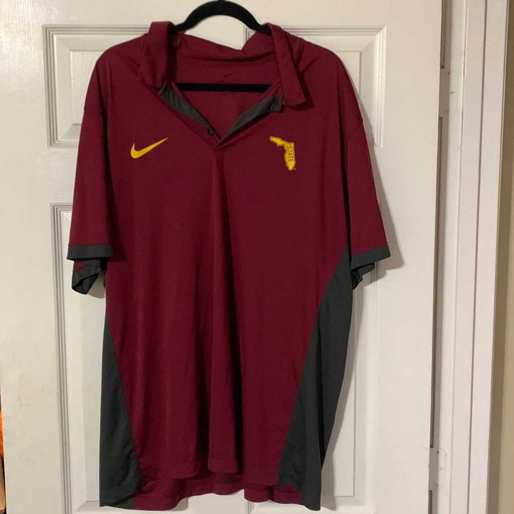 Nike Dri-fit FSU Seminoles Polo 3XL